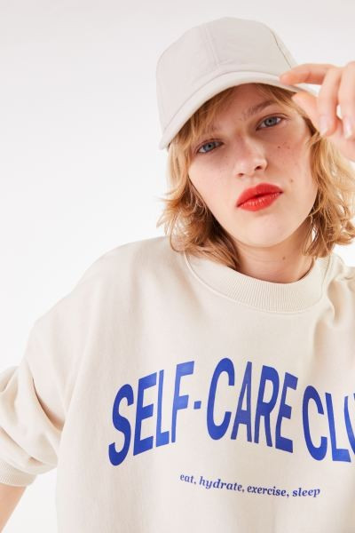 Printed Sweatshirt | H&M (US + CA)