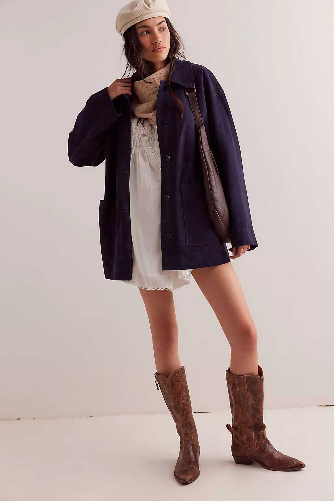 Annalise Suede Jacket | Free People (Global - UK&FR Excluded)