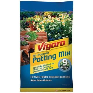 Vigoro 32 qt. All Purpose Potting Soil Mix 74177925 | The Home Depot