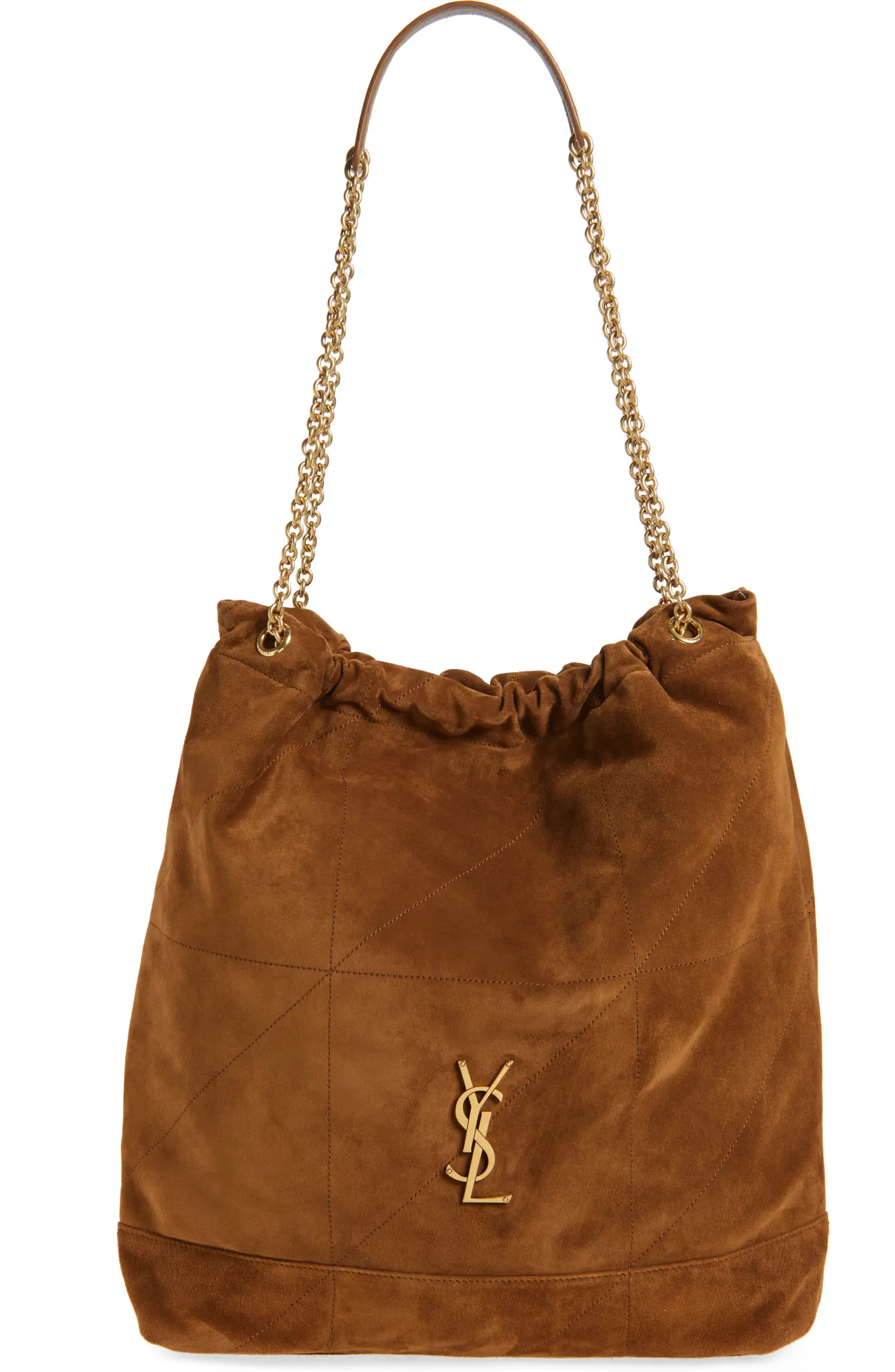 Saint Laurent Large Jamie 4.3 Patchwork Suede Shoulder Bag | Nordstrom | Nordstrom