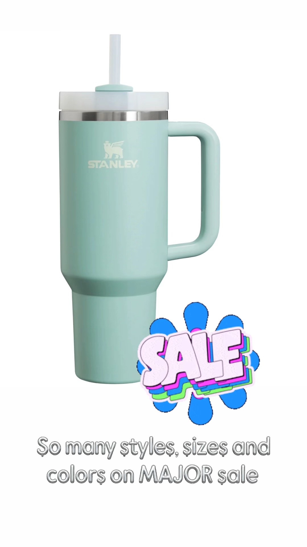 STANLEY having major mark downs on all sort of sizes!  Regular and the flip straw versions.  Check each color for individual pricing 

Water bottles, kids water bottles, flip straw water bottles, Stanley water bottles, travel water bottles, stanley coolers  

#LTKGiftGuide #LTKmomlife #LTKFindsUnder50