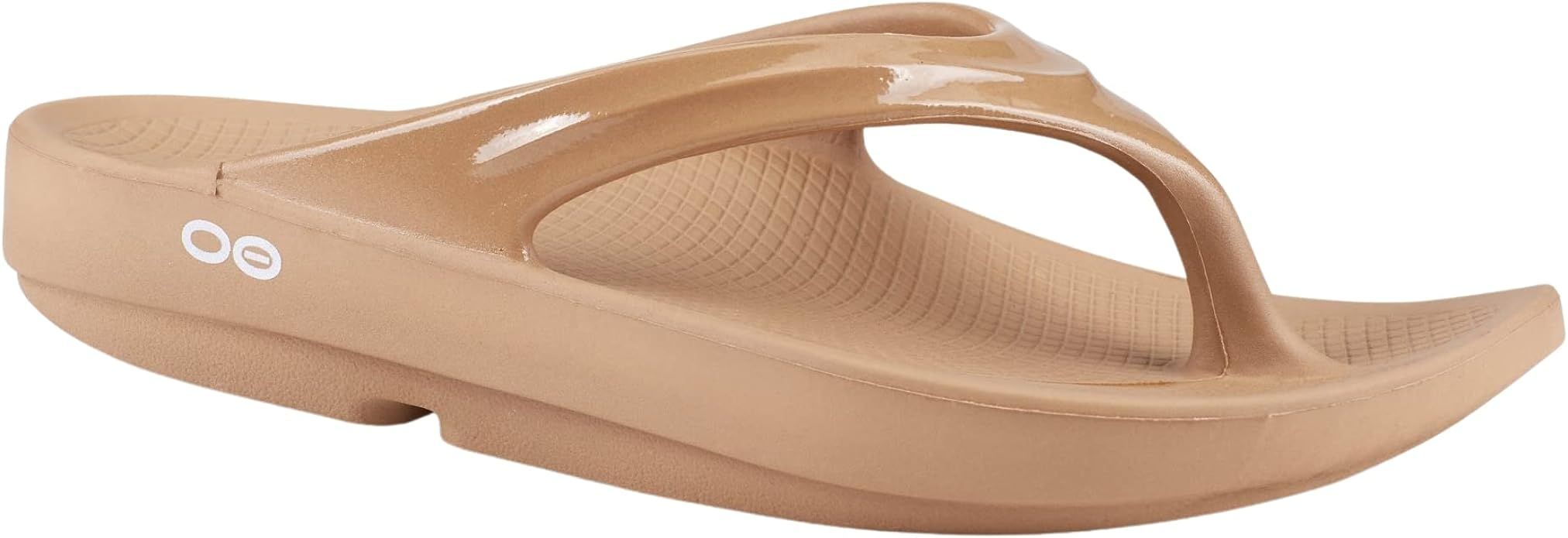 OOFOS OOlala Sandal, Taupe - Women’s Size 9 - Lightweight Recovery Footwear - Reduces Impact on... | Amazon (US)
