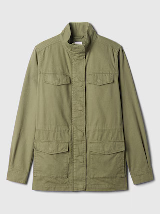 Canvas Utility Jacket | Gap Factory