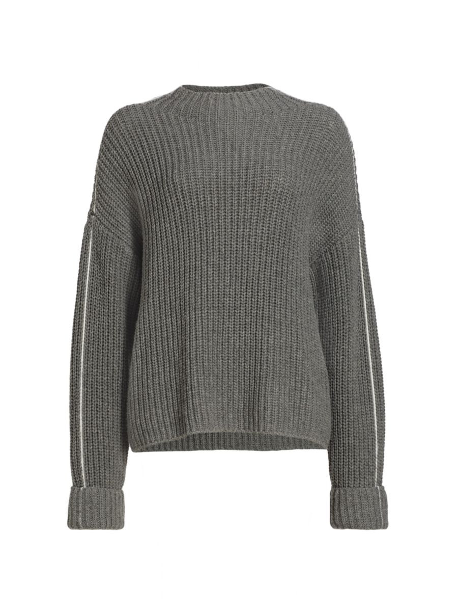 Wool-Blend Shaker-Stitch Sweater | Saks Fifth Avenue