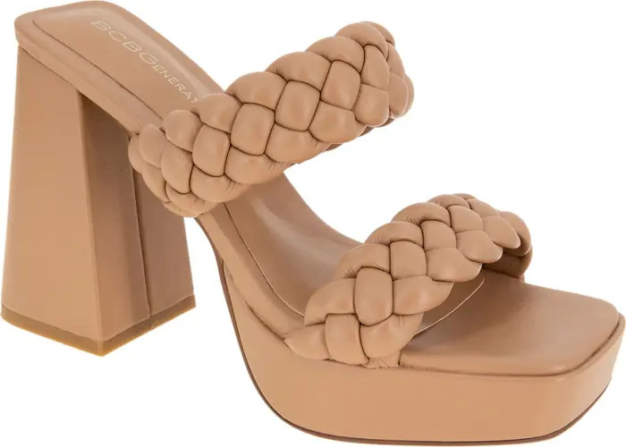 BCBGeneration Gemma Platform Slide Sandal (Women) | Nordstrom | Nordstrom