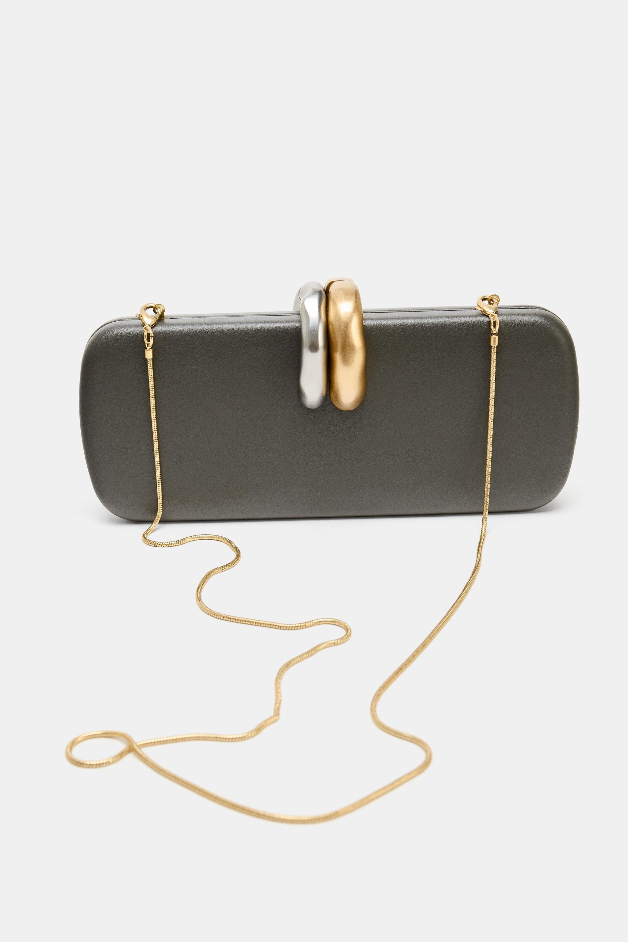 RIGID CLUTCH WITH METAL DETAIL | Zara US