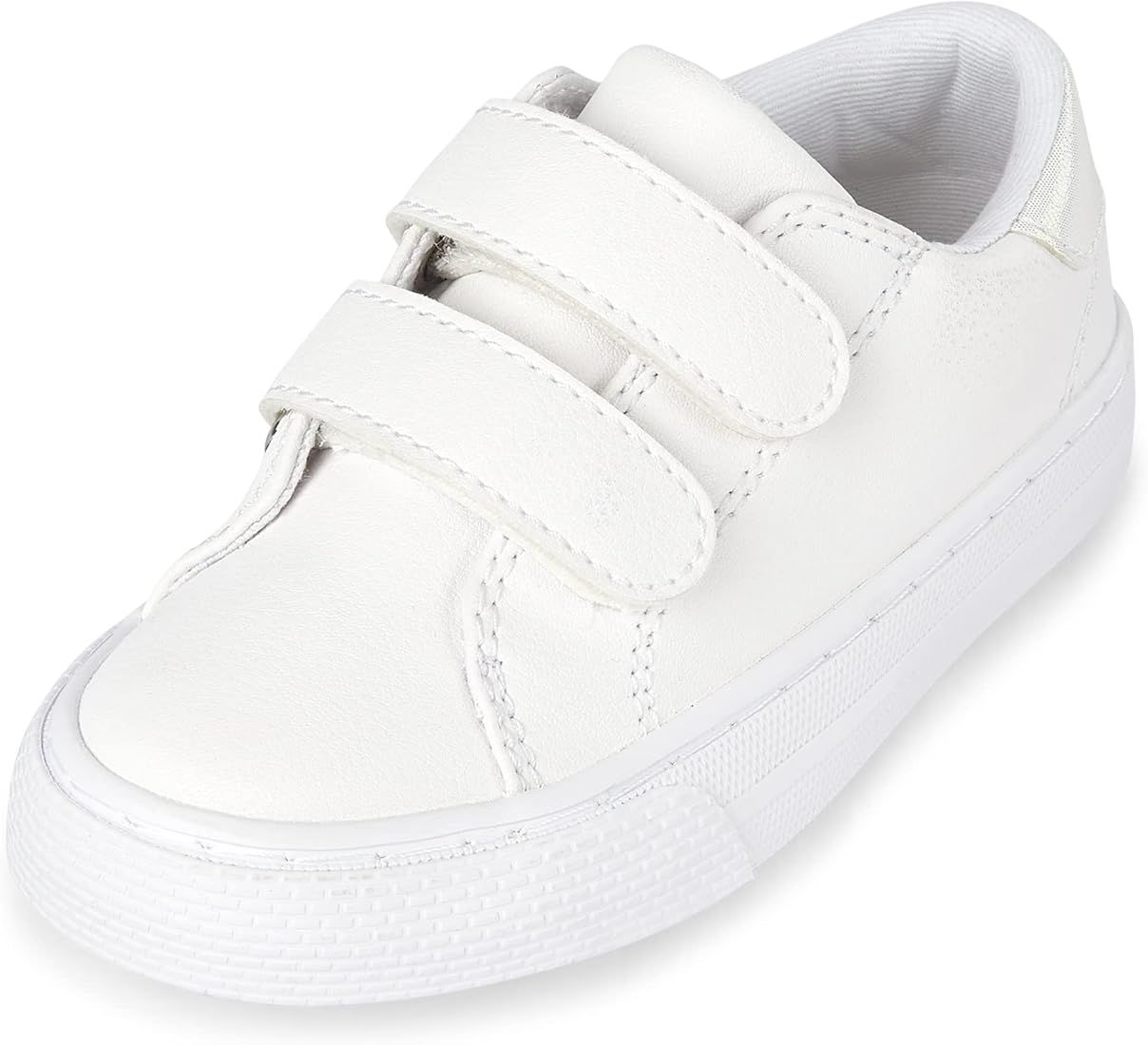 The Children's Place Baby-Girls and Toddler Casual Hook & Loop Sneakers | Amazon (US)