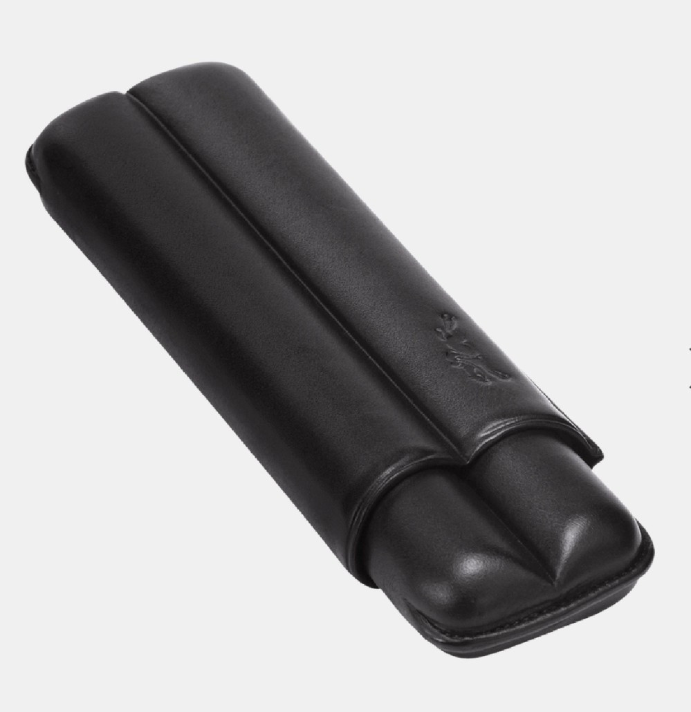 Leather cigar case