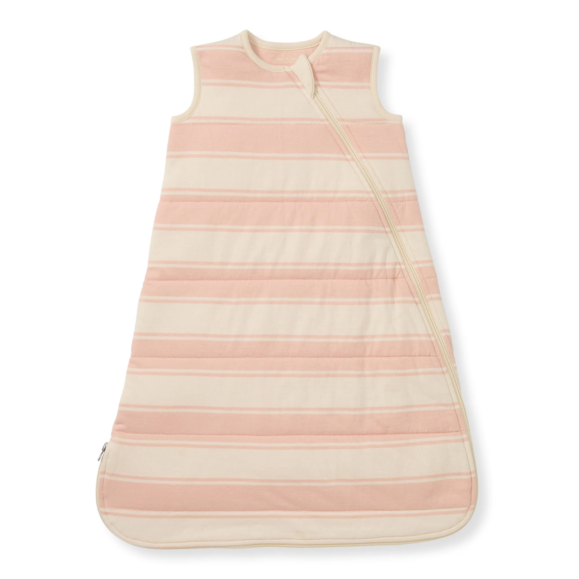 Rugby Stripe Organic Warmer Beekeeper™ Wearable Baby Blanket - Pink Sa | Burt's Bees Baby