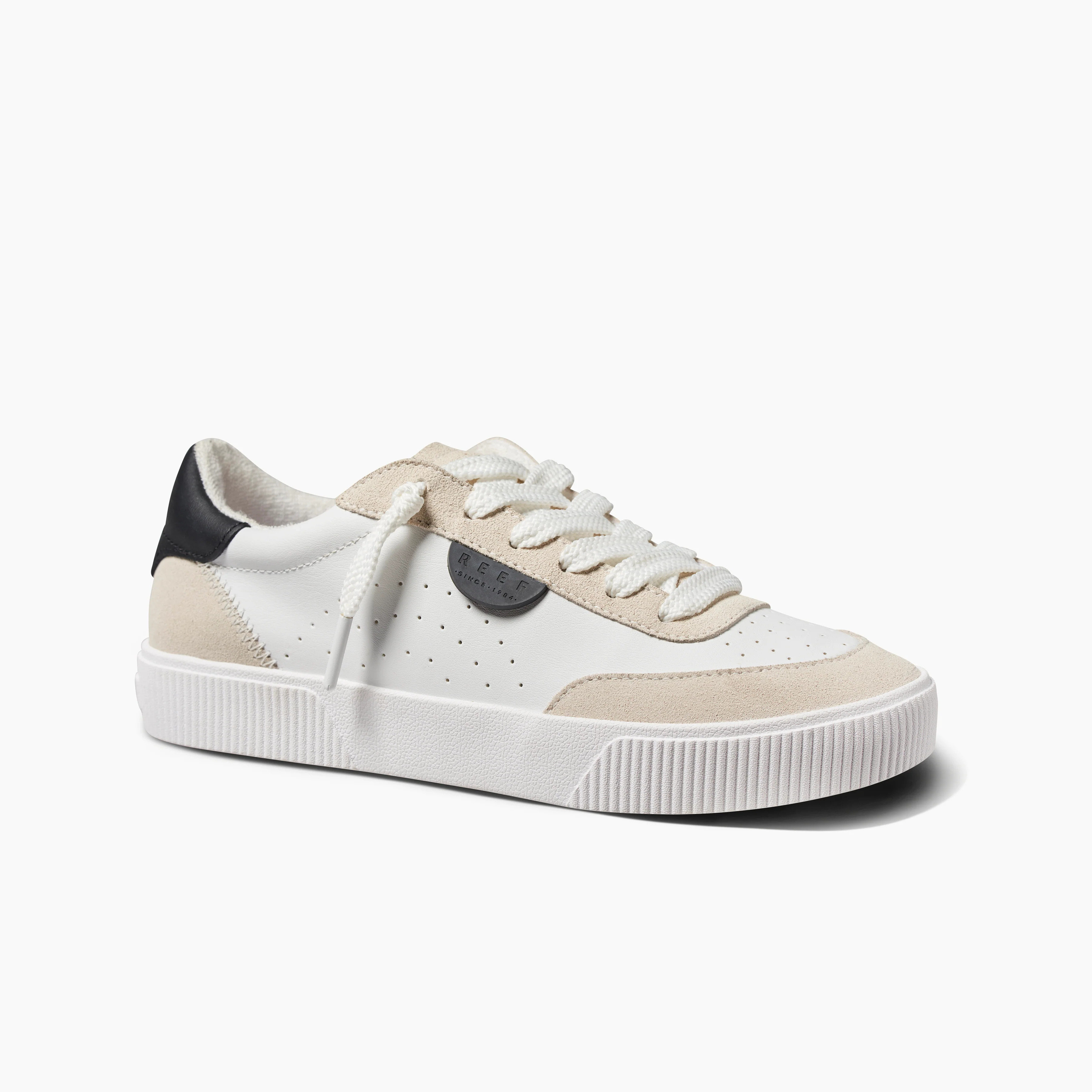 Women's Lay Day Seas Shoes in White Black Lese | REEF® | Reef
