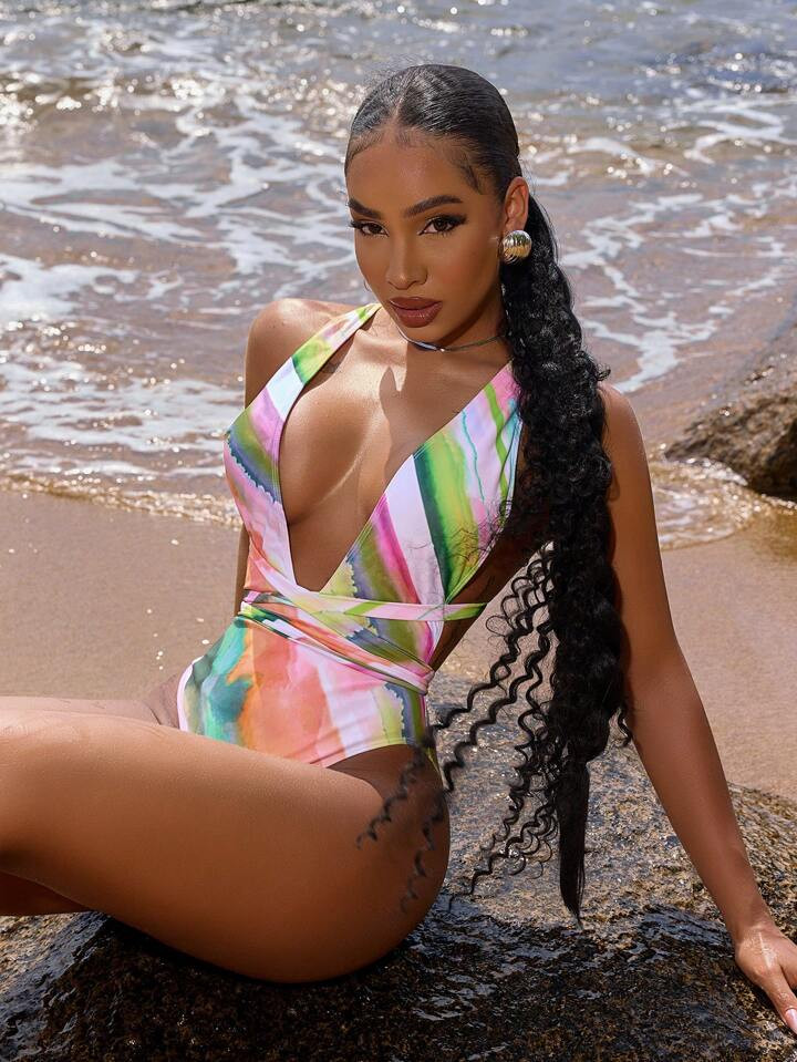 Mutil Color One Piece  | SHEIN