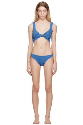 Blue Juno Bikini | SSENSE