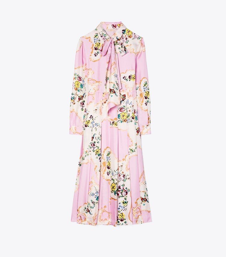 Silk Bow Dress | Tory Burch (US)