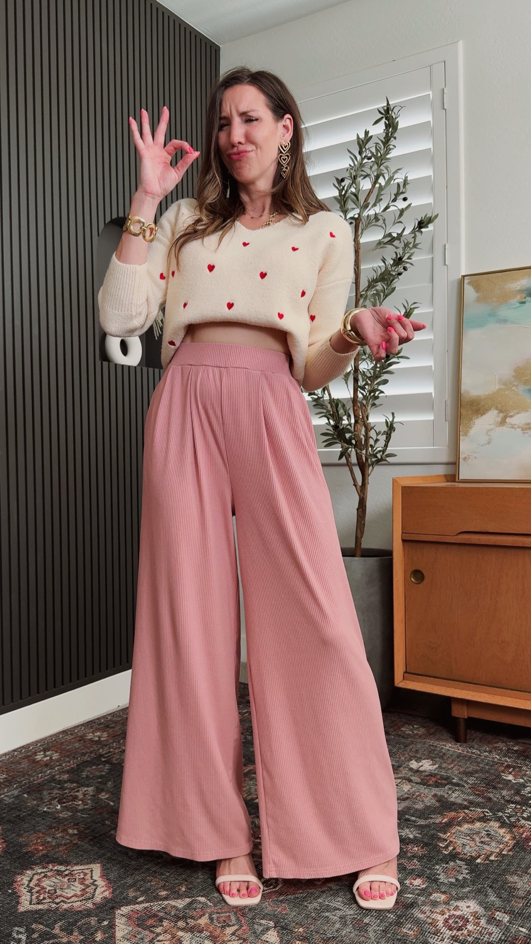 Which Valentine’s Day outfit would you sport? Moody or cute?♥️♥️♥️ Wearing a S in all, TTS. My black skirt is down to just $5 today!👀 

#LTKSaleAlert #LTKootd #LTKmomlife