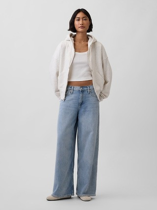 VintageSoft Wedge Zip Hoodie | Gap (US)