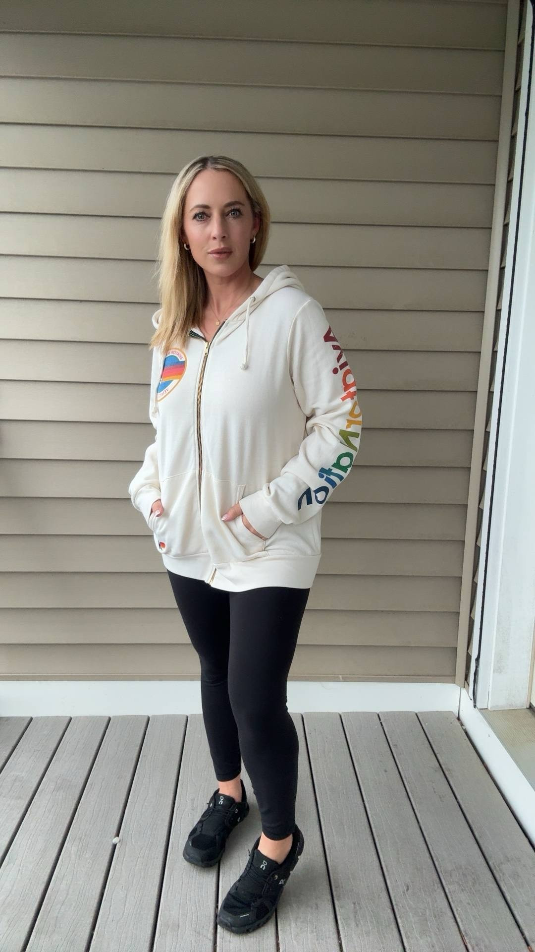 Casual outfit. Aviator nation. Lululemon align leggings. On cloud sneakers 



#LTKSummerEdit #LTKMidsize #LTKFindsUnder100