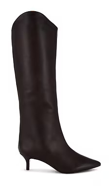Schutz Maryana Mid Boot in Brown from Revolve.com | Revolve Clothing (Global)