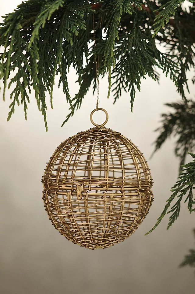 Sphere Wire Ornament | Anthropologie (US)