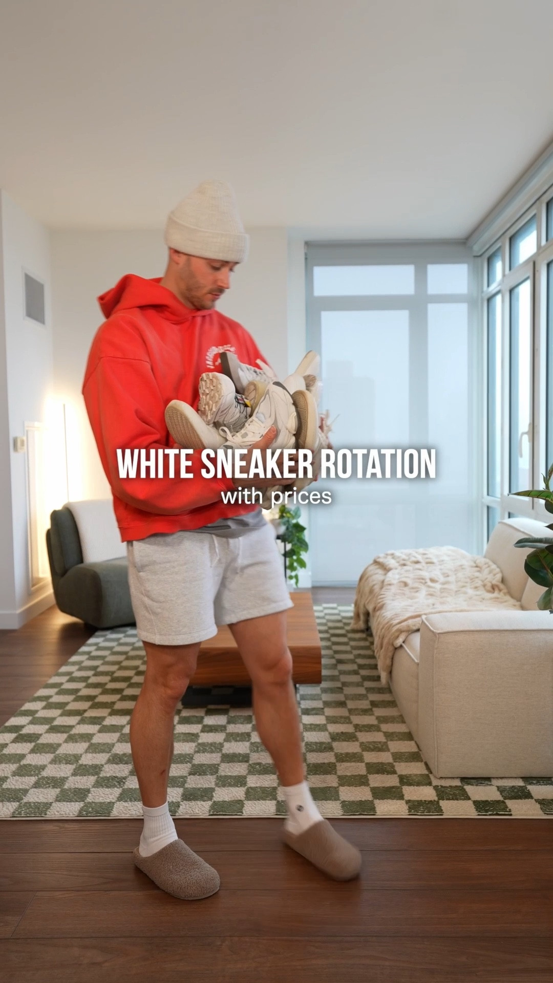 No such thing as too many white shoes