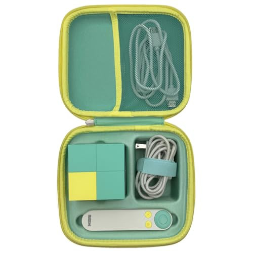Travel Carry Case Compatible with Nex Playground Game System Custom Design Hard Shell Storage Case Nex Protective Accessories, Green and Yellow | Amazon (US)