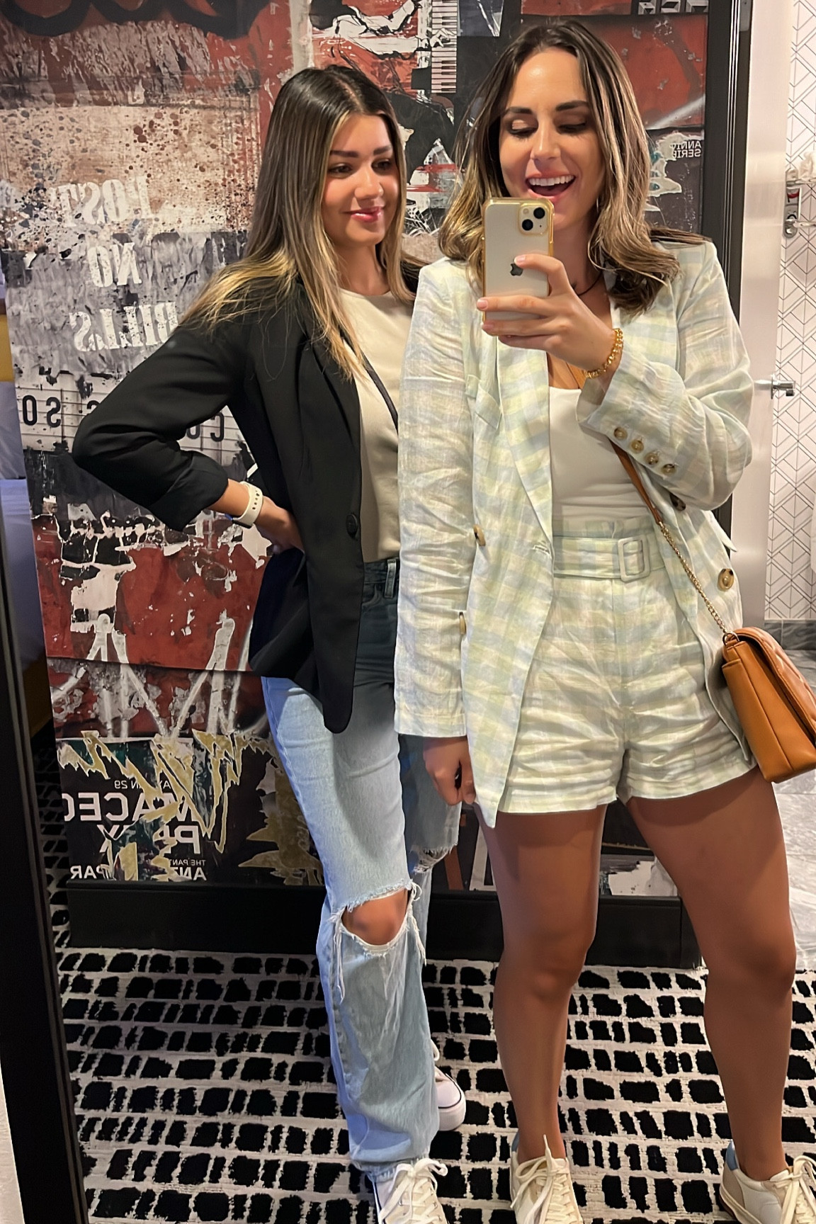 Vegas Market Day 1 outfits!! This Linen gingham blazer set is so fun and perfect for #workwear! I got it from a small boutique but linked a lot of similar options!! 

#LTKU #LTKstyletip #LTKworkwear