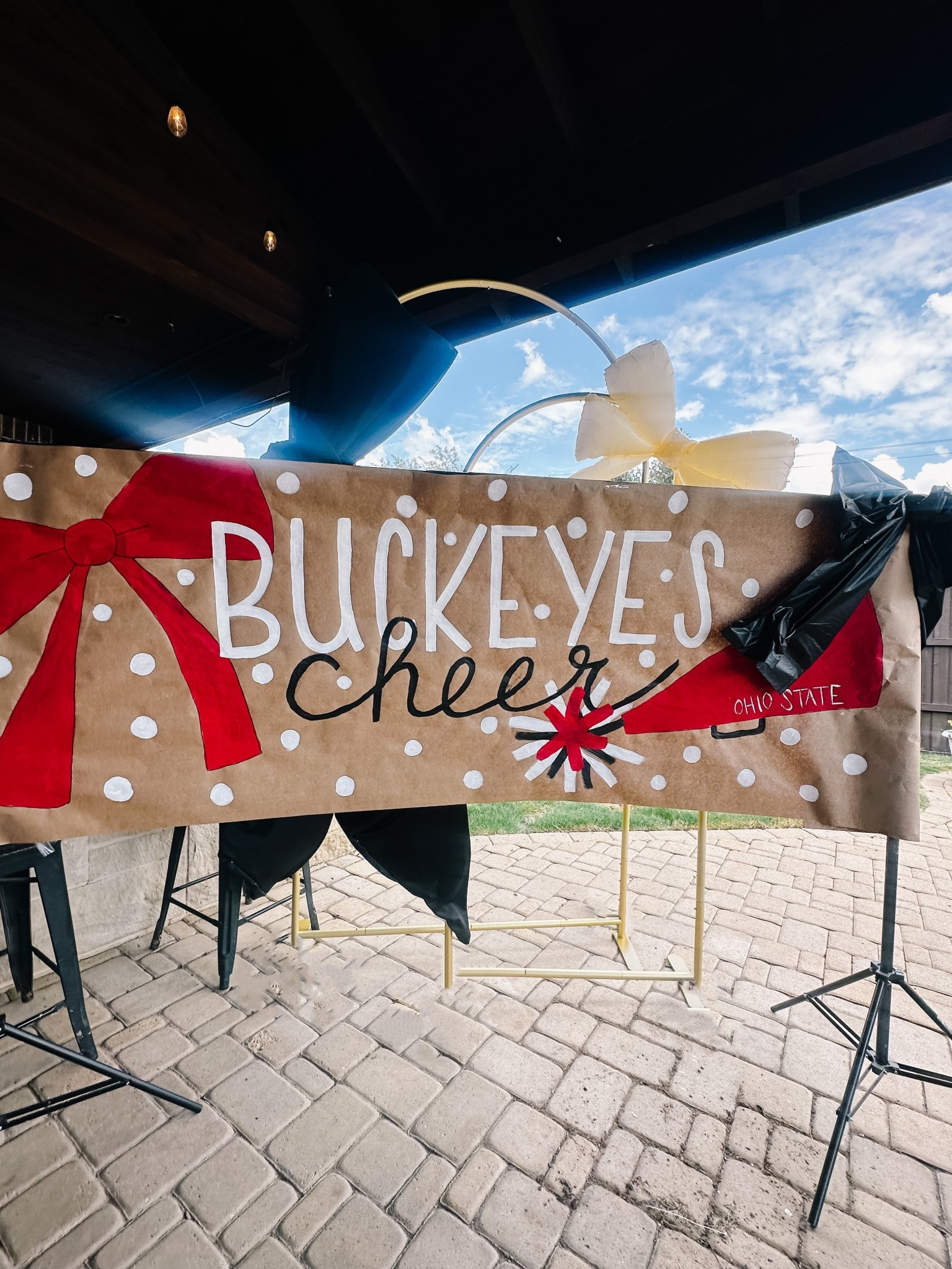 Butcher paper sign 

#LTKParties #LTKSeasonal