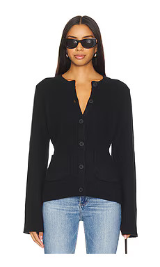 PISTOLA Dani Cardigan in Noir from Revolve.com | Revolve Clothing (Global)