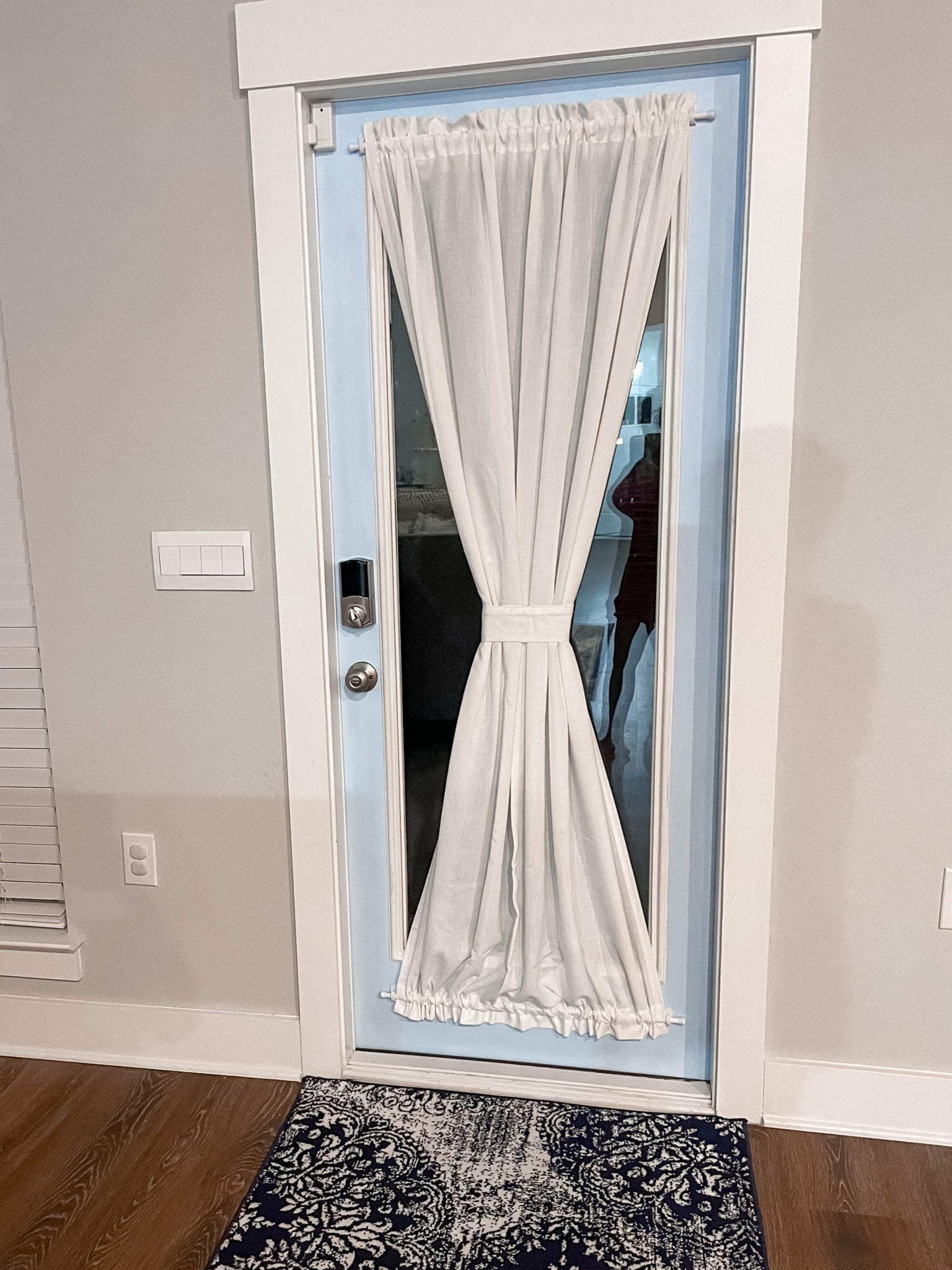 French Door Curtains & curtain rod , area rug 

#LTKsalealert #LTKFind #LTKhome