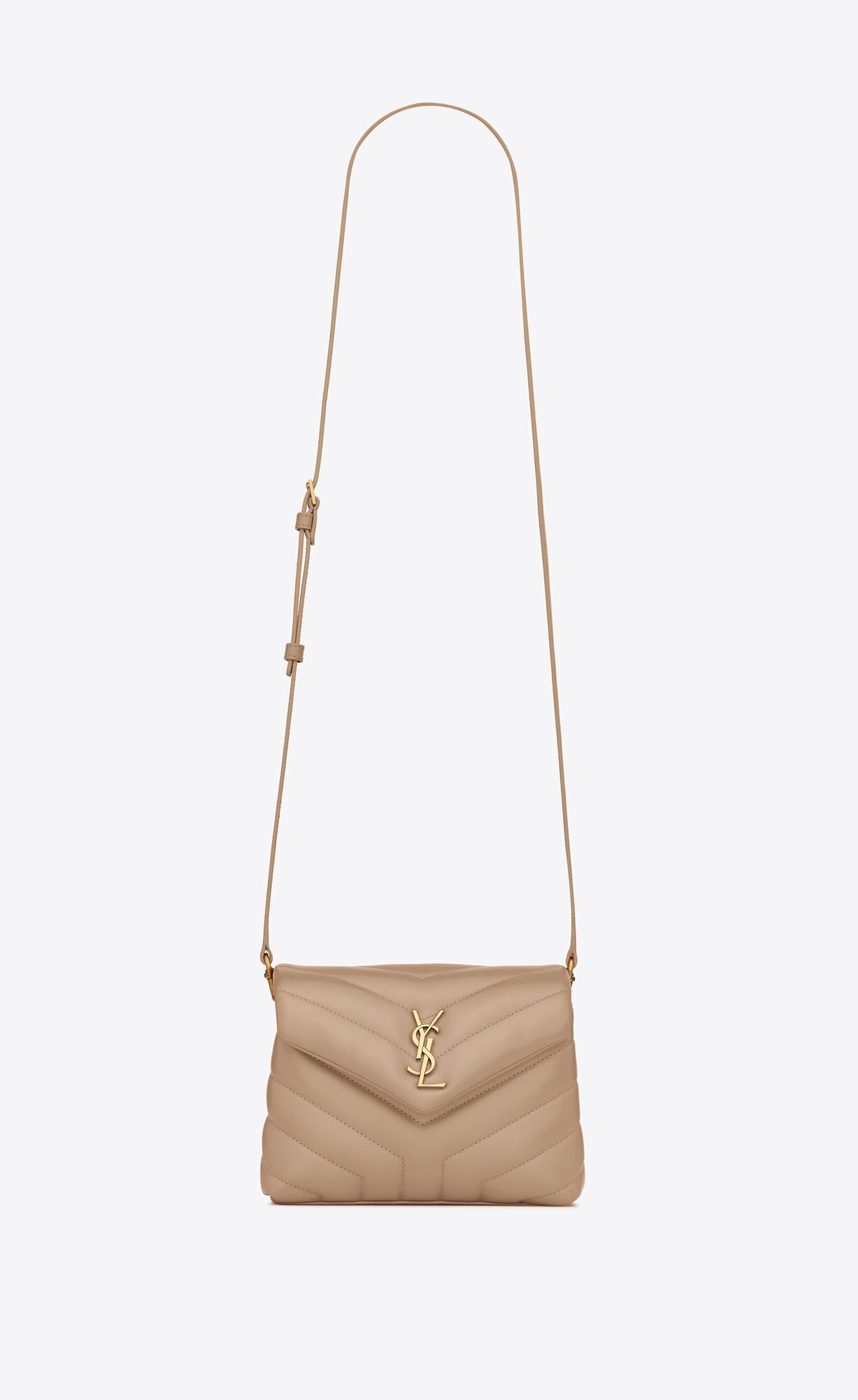 loulou toy strap bag in quilted "y" leather | Saint Laurent Inc. (Global)