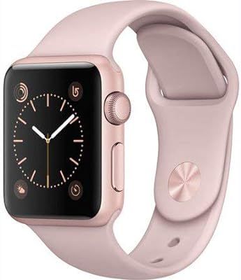 Apple Watch Series 1 Smartwatch 38mm Rose Gold Aluminum Case, Pink Sand Sport Band (Newest Model)... | Amazon (US)
