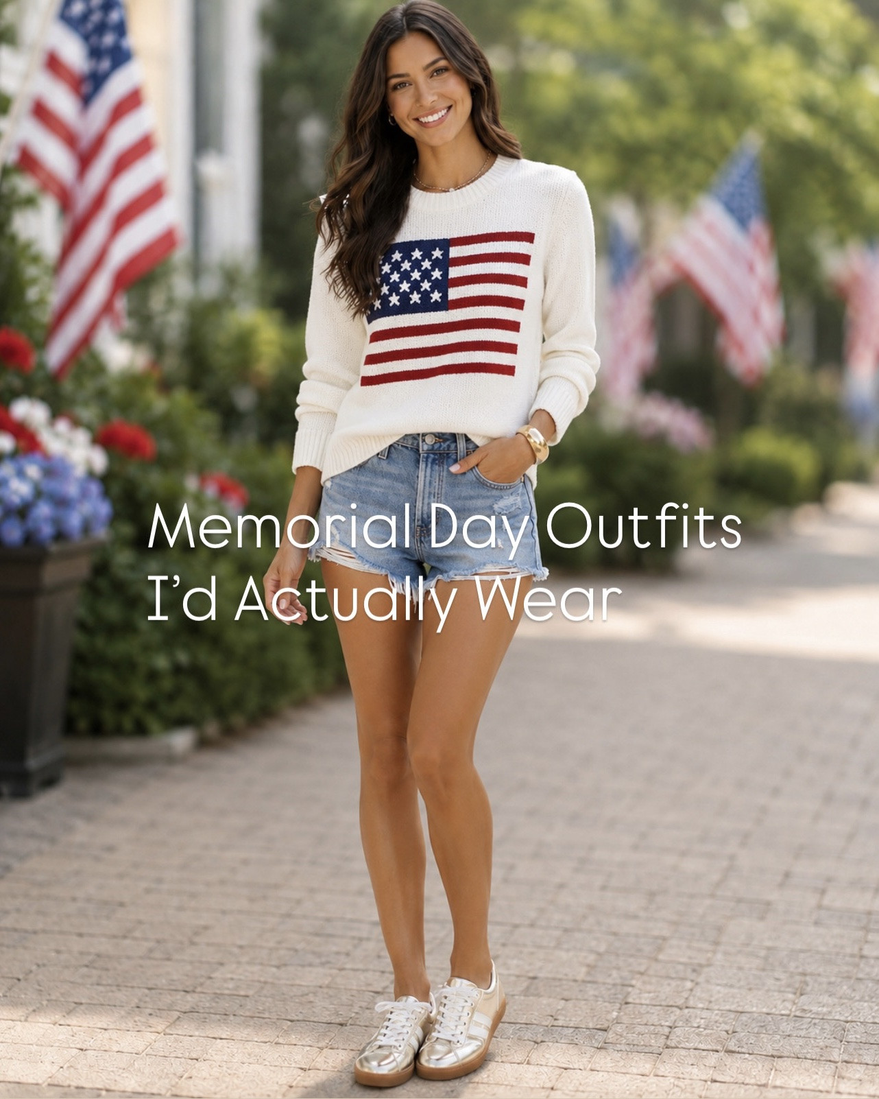 Memorial Day outfit ideas I’d actually wear 🤍 From casual jean shorts and flag sweaters to easy summer dresses and comfy everyday looks, these red, white & blue inspired outfits are perfect for Memorial Day weekend, backyard BBQs, summer gatherings, vacation style and casual everyday wear. Everything linked and easy to recreate for summer style inspiration. Follow me on LTK for daily fashion, home decor & Amazon finds.

#LTKSeasonal #LTKSaleAlert #LTKootd