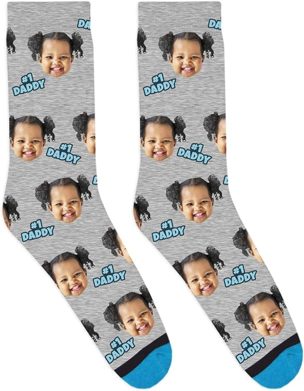 DivvyUp Socks - Custom #1 Daddy Socks | Amazon (US)