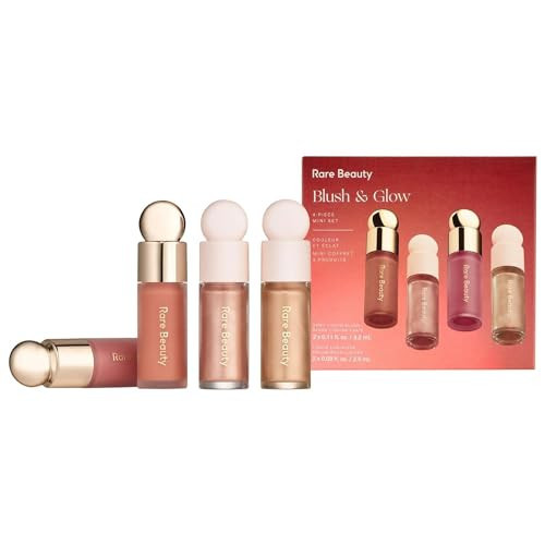 Rare Beauty by Selena Gomez Mini Blush & Glow 4-Piece Set | Amazon (US)