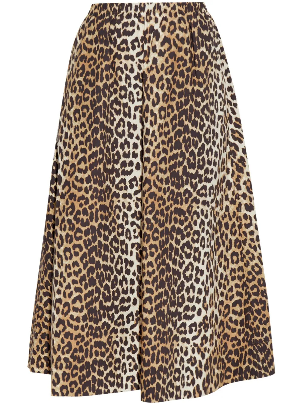 leopard-print midi skirt | Farfetch Global