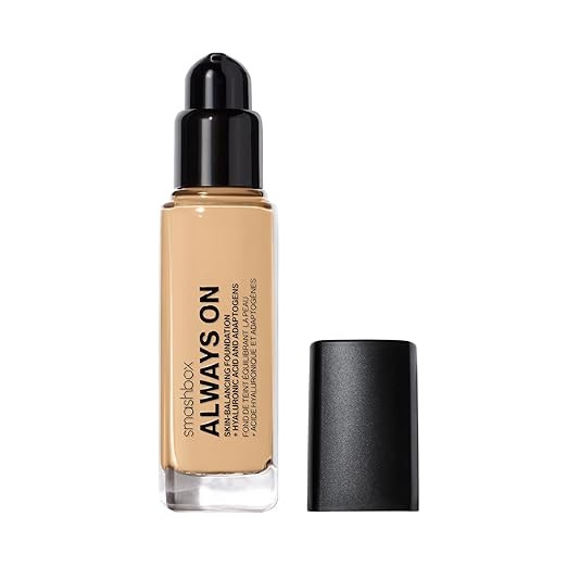 Smashbox Always On Skin-Balancing Foundation | Medium-To-Full Coverage Foundation | Hyaluronic Ac... | Amazon (US)