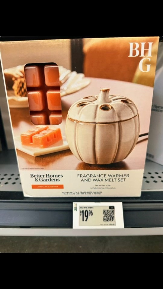 🎃✨ COME SHOPPING WITH ME AT WALMART! 🛒 Shop this find on my Walmart Storefront from the k

Another Better Homes & Gardens find I couldn’t pass by! 😍 This Pumpkin-Shaped Wax Warmer + Farm Apple Pumpkin Wax Melt Starter Kit is giving ALL the cozy fall vibes. 🍎🍂

The pumpkin design doubles as adorable seasonal décor, and that Farm Apple Pumpkin scent makes your home smell like fall! 🧡

Affordable, festive, and functional—yes, please!

#WalmartPartner #WalmartFinds #BetterHomesAndGardens #FallFinds #FallHomeDecor

#LTKvlog