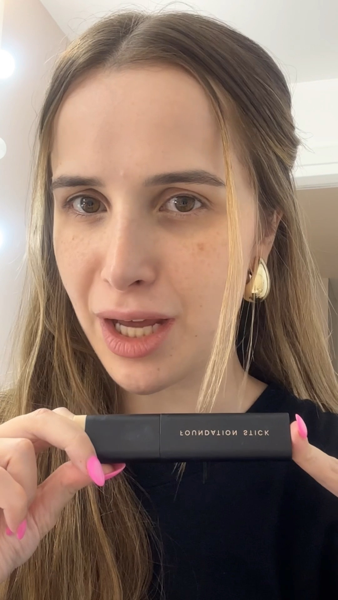 Apaixonada na foundation stick da Océane 🫶🏻 #ltkbrasil #base #oceane #pele