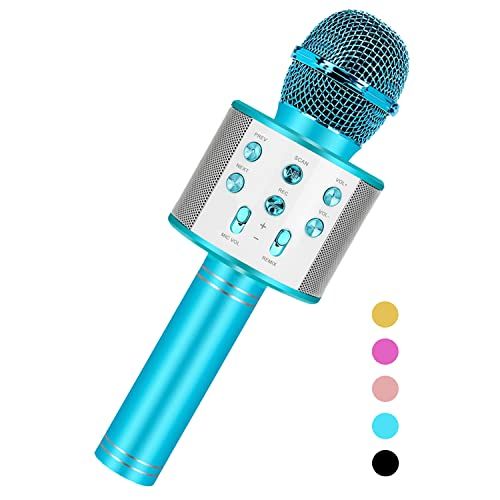 Niskite Karaoke Microphone for Kids Adults,Portable Bluetooth Microphone for Singing,Professional... | Amazon (US)