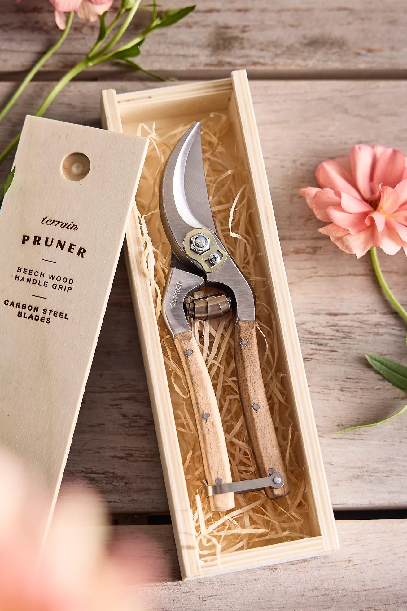 Terrain Carbon Steel Pruners | Anthropologie (US)