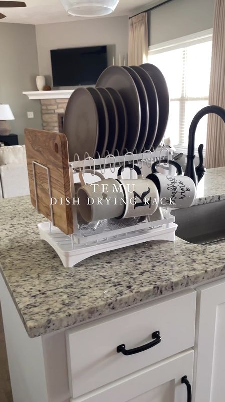 I am so impressed with this Temu dish drying rack! It may be small, but it can really hold a lot 👏🏻👏🏻 The coolest part for me is the way it can drain the extra water directly into the sink!

#LTKVideo #LTKHome #LTKFindsUnder50