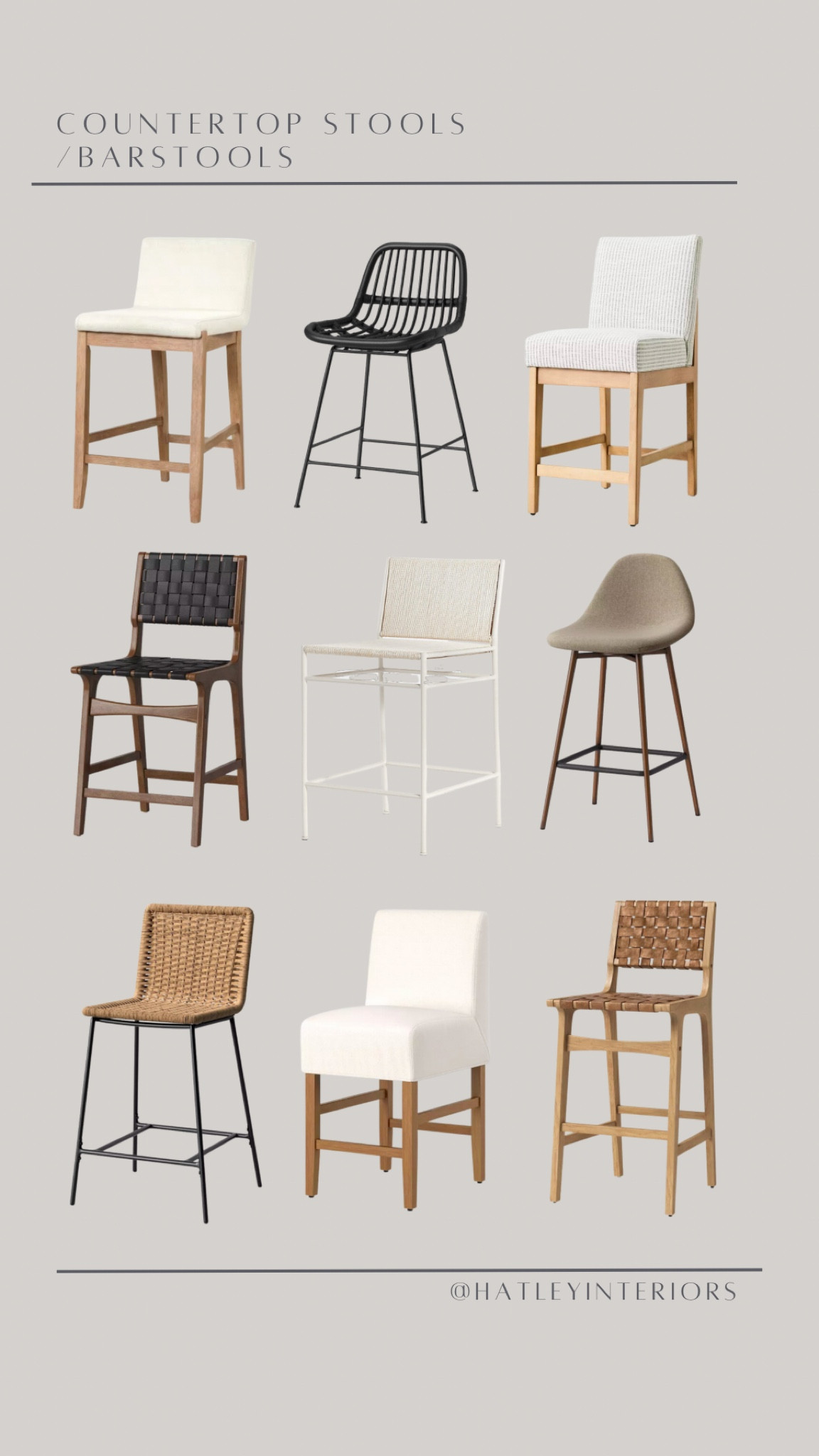 round up of my favorite countertop / bar stools !! 

dining furniture, kitchen seating, upholstered kitchen stools, black kitchen stools, woven kitchen stools, home decor 

#LTKFind #LTKsalealert #LTKhome