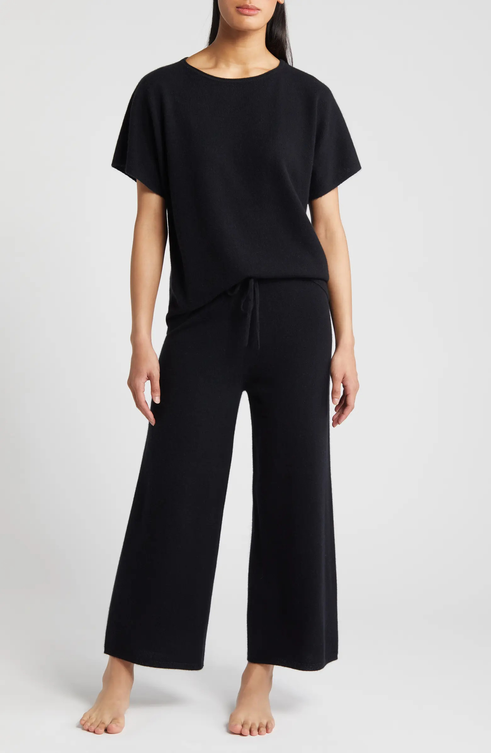 Nordstrom Crop Cashmere Pajamas | Nordstrom | Nordstrom