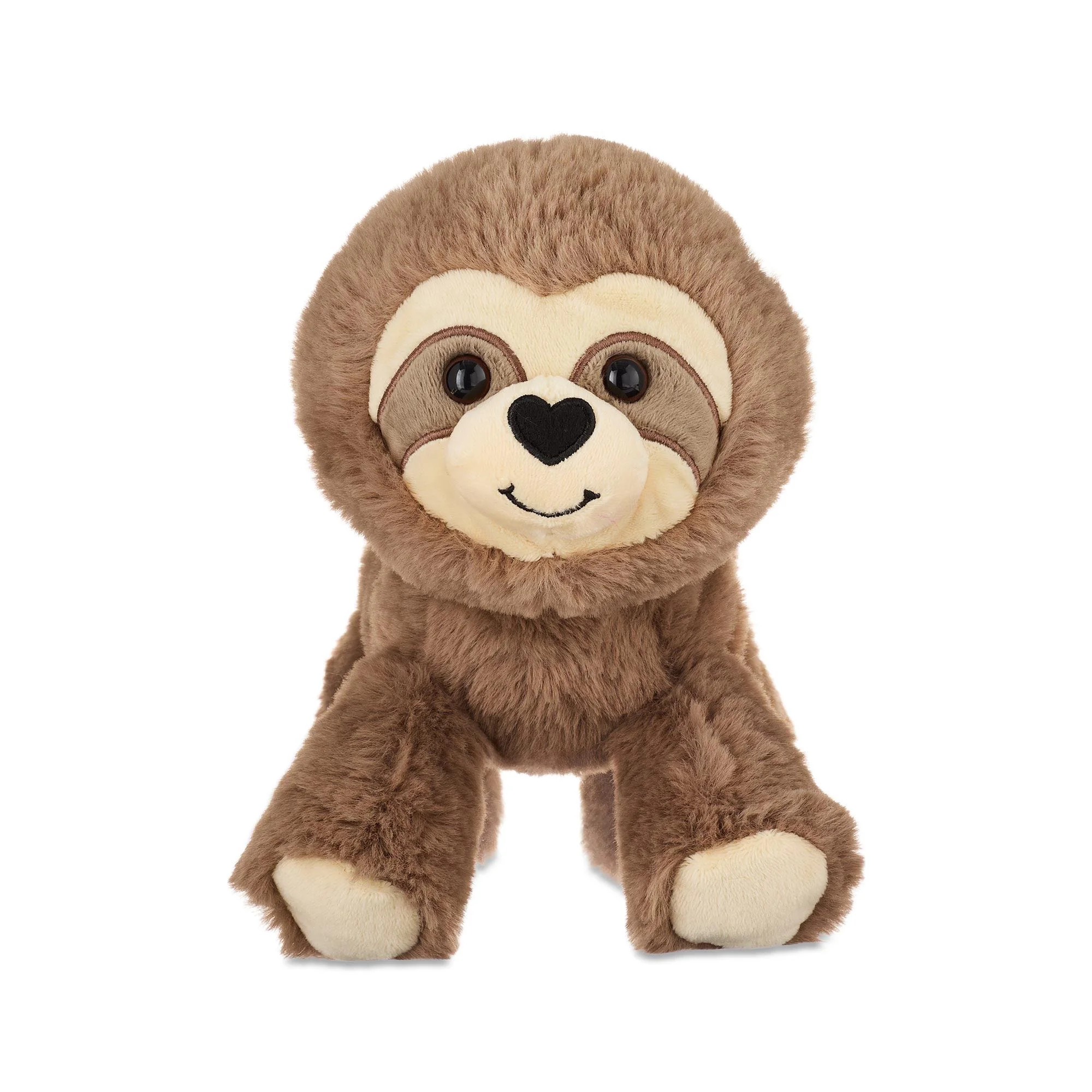 Small Sloth Plush, Brown, 9", Valentine's Day by Way To Celebrate | Walmart (US)