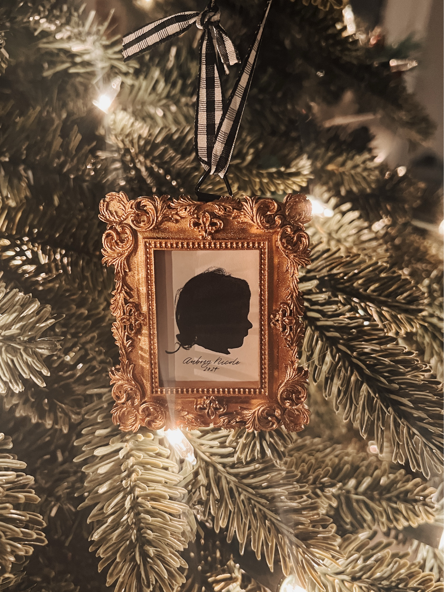 Merry Christmas darling 🎁 the sweetest silhouette ornament, DIYed in a few hours. 

#LTKGiftGuide #LTKSeasonal #LTKHoliday