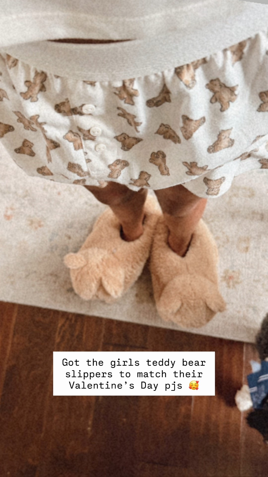 The cutest teddy bear slippers for the girls 

#LTKValentine #LTKKids #LTKmomlife