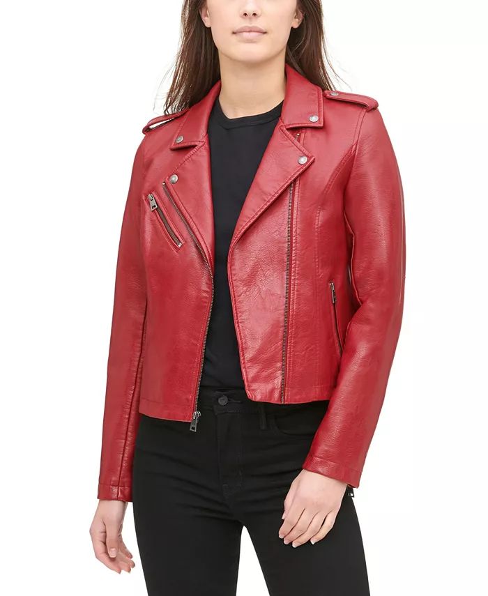 Women's Classic Moto Jacket | Macys (US)