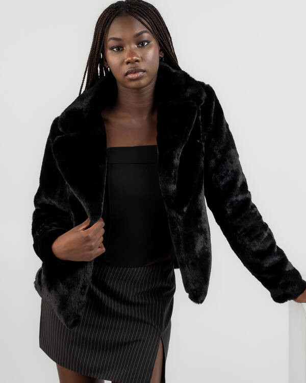 Bambie Faux Fur Jacket | City Beach (ANZ)
