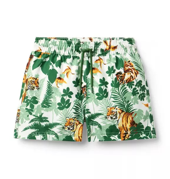 Recycled Tiger Swim Trunk | Janie and Jack