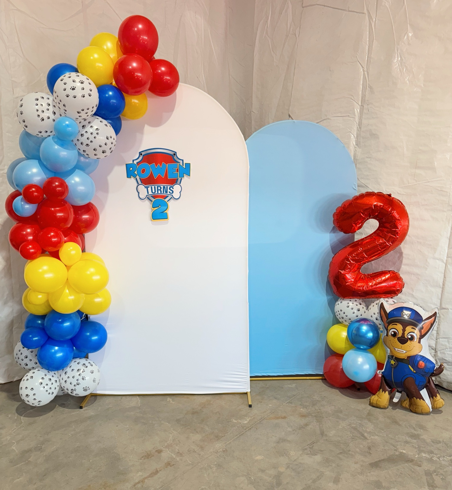 Paw Patrol Birtday Backdrop💙

#LTKFamily #LTKParties #LTKKids