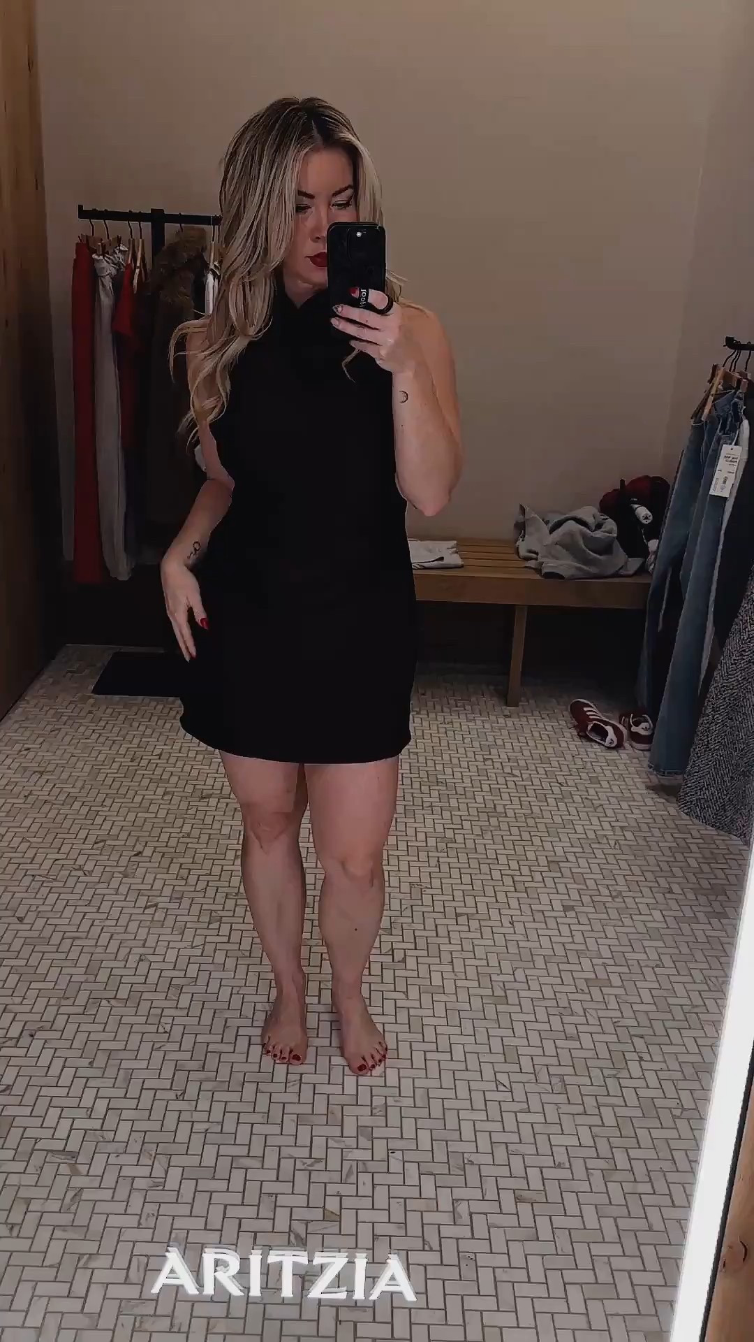 Aritzia, holiday dress, satin dress, try on, haul 

#LTKgrwm #LTKHoliday #LTKGiftGuide